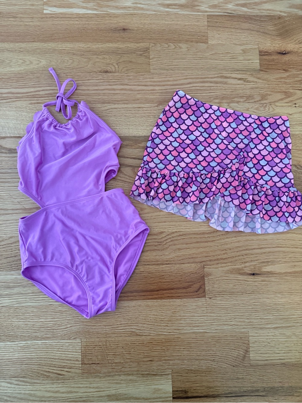 Cat and Jack Bathing Suit and Skirt